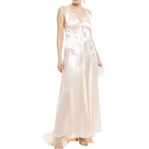 Philosophy Di Lorenzo Serafini Satin Crepe Gown
